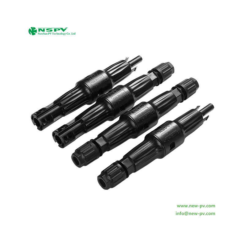 Solar 1500VDC Fuse Connector IP68 Rated 2.5~10mm2 Cable for Outdoor Renewable Energy Systems