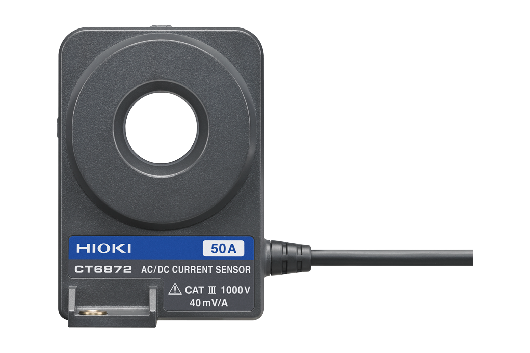 AC/DC CURRENT SENSOR CT6872 Wideband High Accuracy 50A Current Measurement for EVs and Solar Power Systems