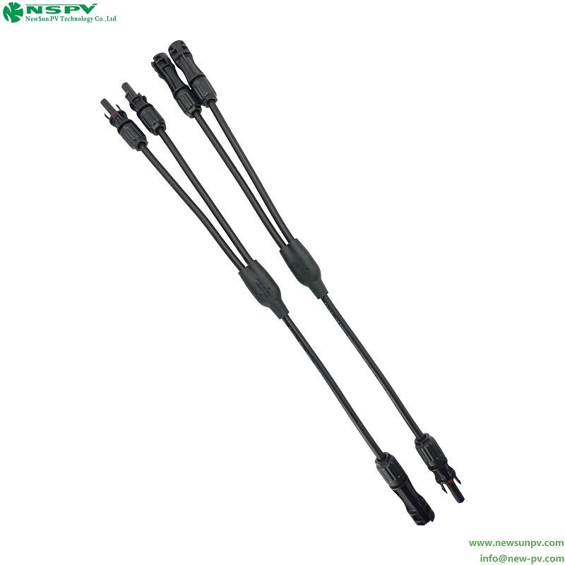 Solar H Harness with Inline Fuse 1500VDC IP68 Waterproof for Solar Energy Systems