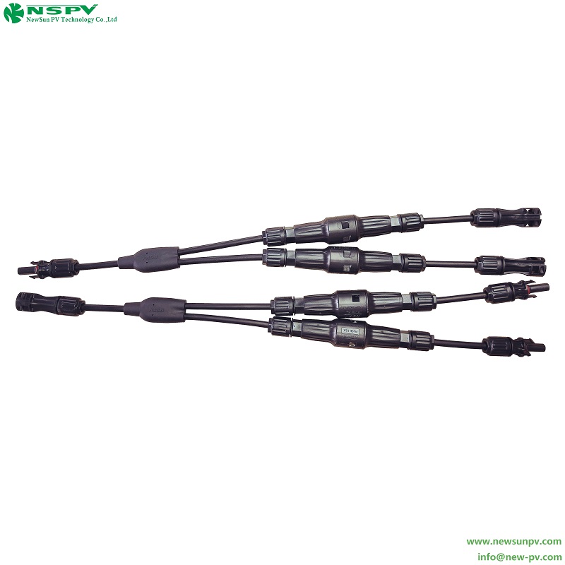 Solar YH Harness with Inline Fuse 1500VDC IP68 Protection for Photovoltaic Systems