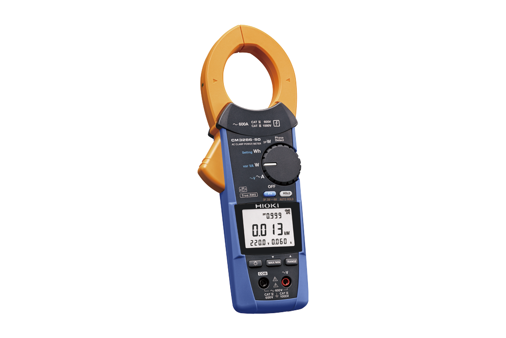 AC Clamp Power Meter CM3286-50 Integrated Power Consumption Monitoring Theft Detection Wireless Data Transfer Compatible