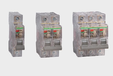 Mini Circuit Breaker Overload Short Circuit Protection High Breaking Capacity Electrical Systems HuaJia