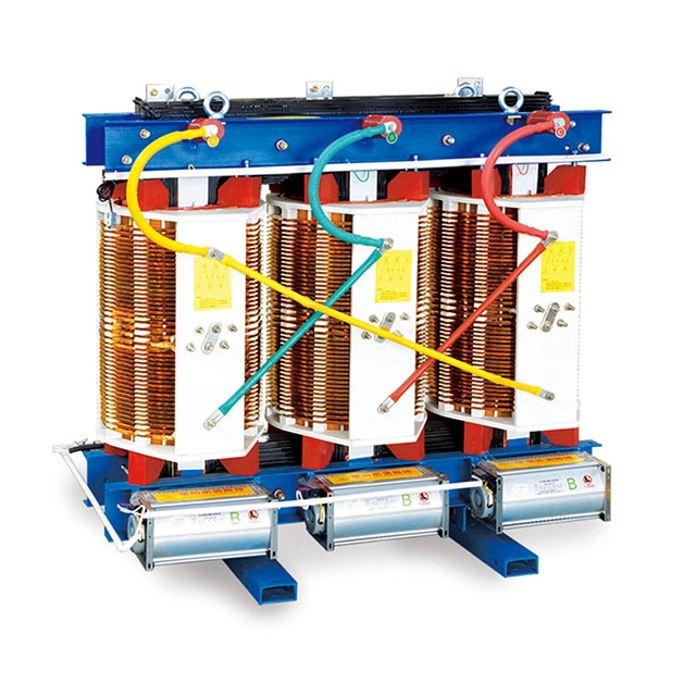 Non-Encapsulated Coil Dry-Type Power Transformer Class H Insulation Fire-Resistant Anti-Explosion SG(B)10 Series for High-Rise Buildings Power Plants and Metro Systems