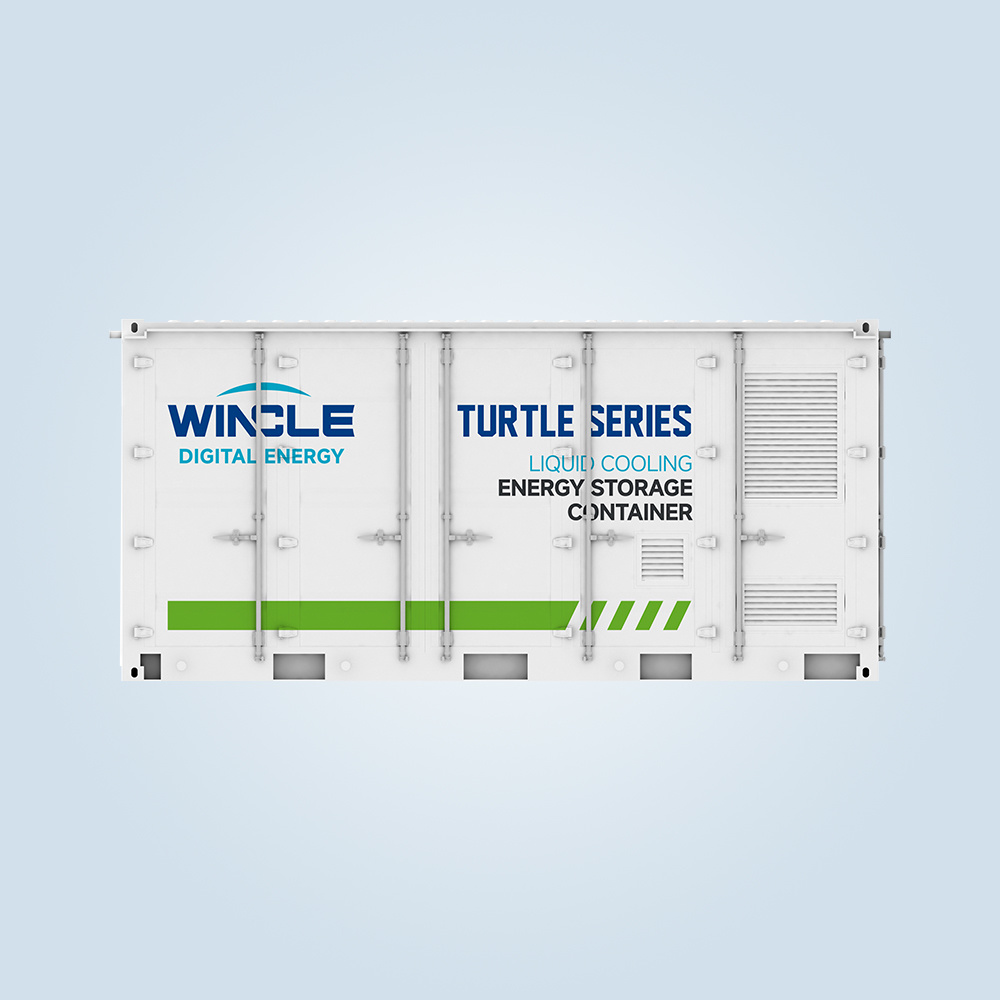 Turtle Series Liquid-cooled 20-ft Container (3.44/3.85/5MWh) Integrated Energy Storage System for PV Wind Power Grid Industrial Commercial Applications