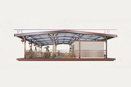 Distributed Solar PV System Integrated Solutions 5-Degree Overhanging Rooftop Design for Rural Revitalization Projects Fuling? Series