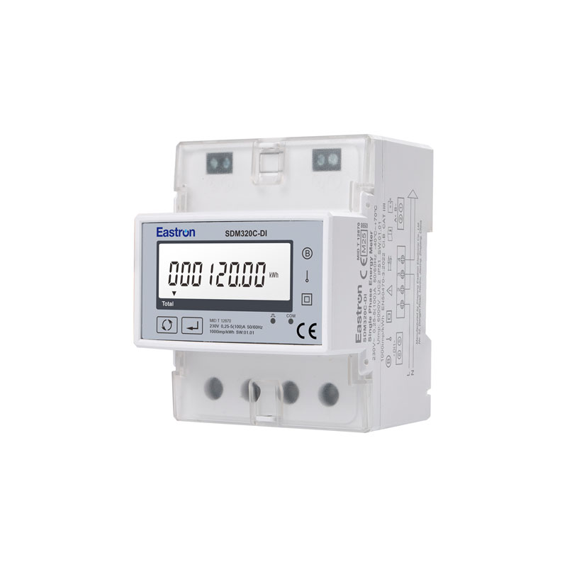 RS485 Modbus Single Phase Remote Control Multi-function Energy Meter Bi-directional Measurement 100A Direct Connection Class 1.0 Accuracy