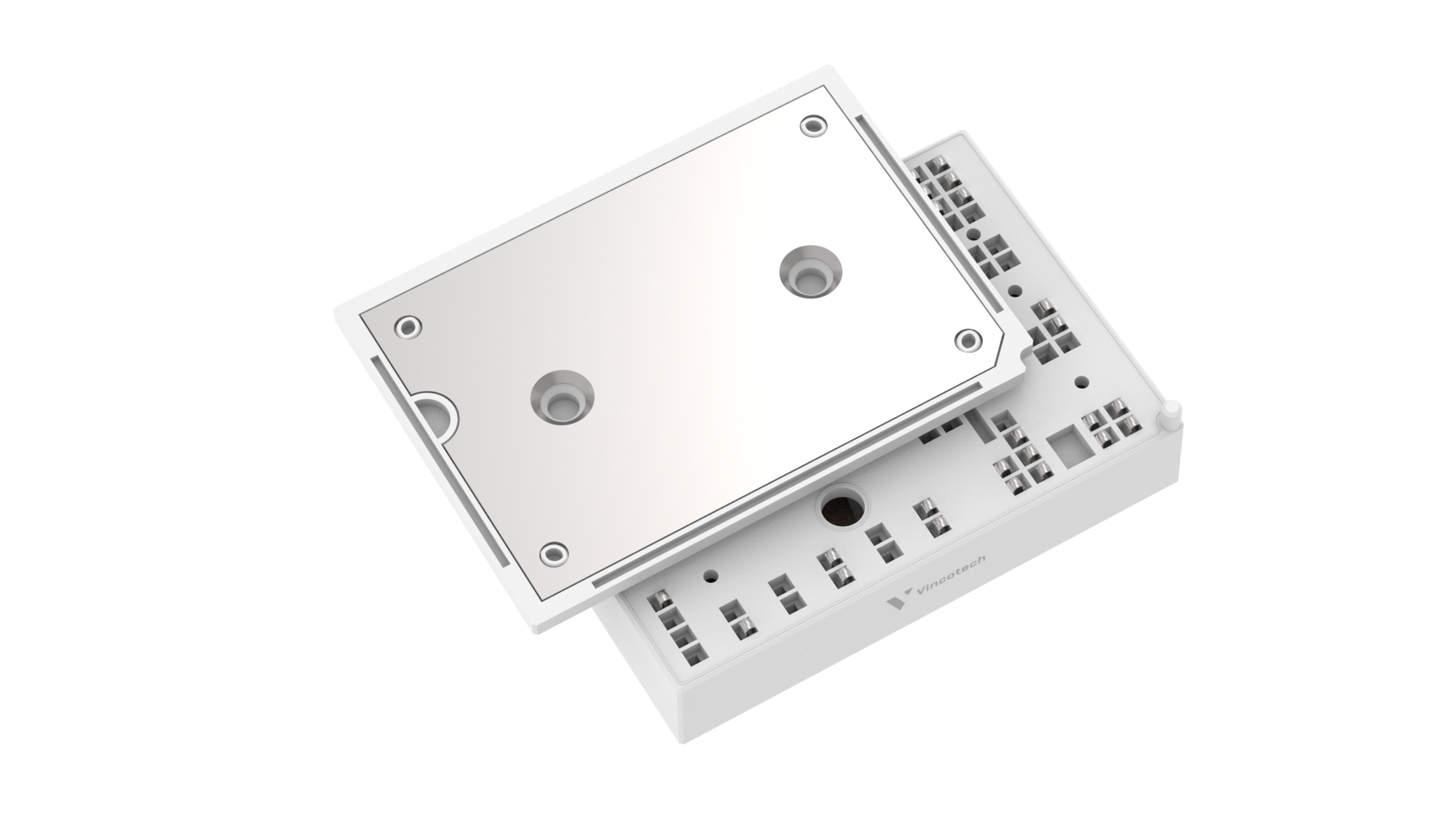 MiniSKiiP? DUAL 3 Solderless Housing with SPRiNG Contacts Customizable Lid for Energy Storage Systems
