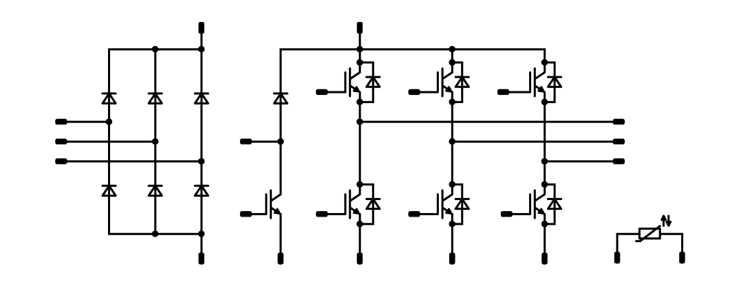 flowPIM E1 1200V 10A Power Module Open Emitter Configuration for Converter Brake Inverter Applications Vincotech