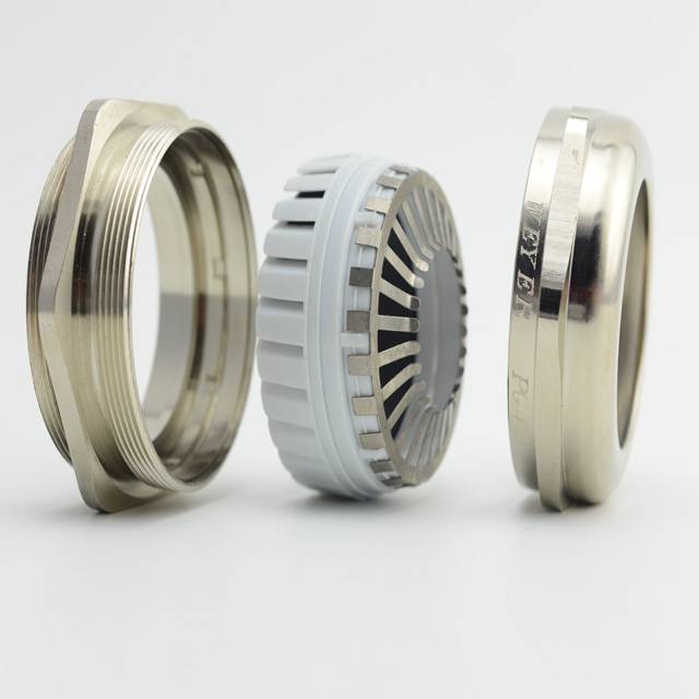 EMC Cable Gland Nickel-Plated Brass Cable Gland for Machine Building and Electrical Equipment Weyer Electric