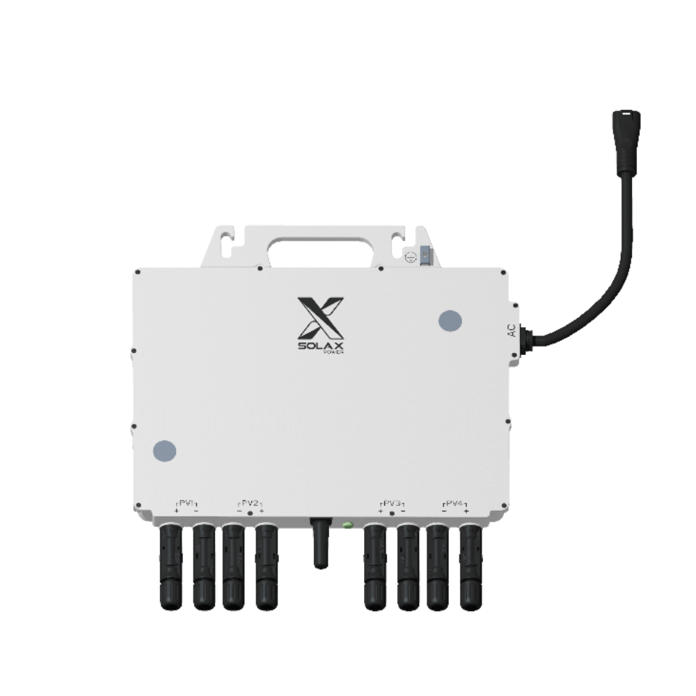 X1-Micro 4 in 1 G2 Plug-and-Play Microinverter with 4 MPPT Channels and Zero Export Function for Grid-Tied Solar Systems