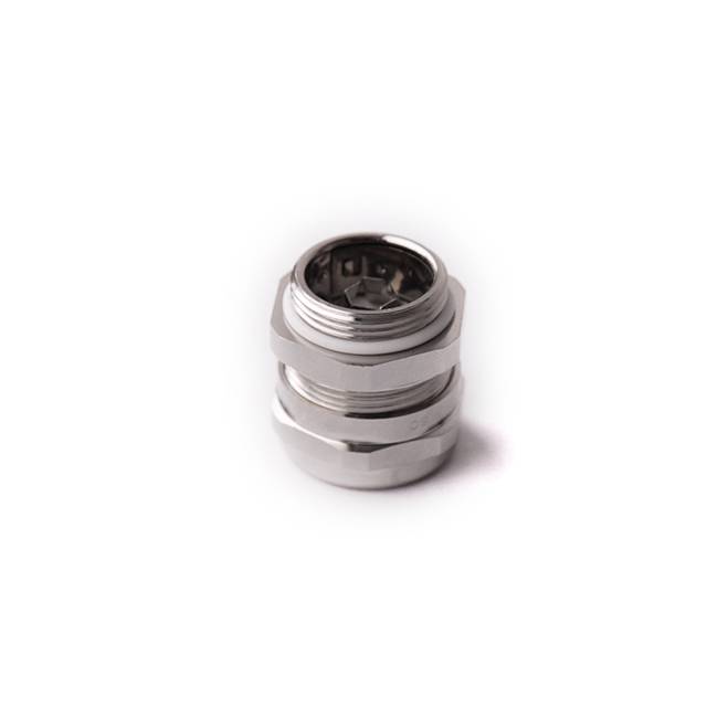 High-temp Metal Cable Gland Single Core Nickel-plated Brass Body Dustproof Waterproof IP68 Sealing for Industrial Control Boards Motors Trains Weyer