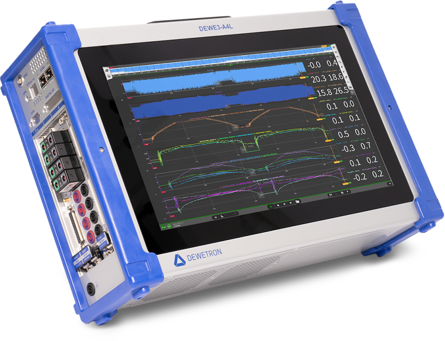 DEWE3-A4L High-Speed Data Acquisition System for Battery Testing and Energy Storage Analysis