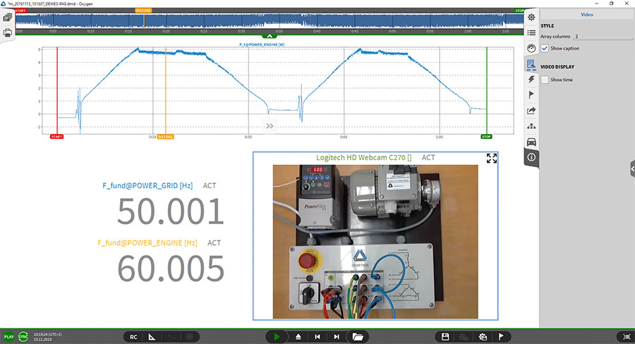 OXYGEN Video Data Acquisition System High-Speed Synchronized Recording and Multi-Camera Support for Battery and Energy Storage Testing DEWETRON