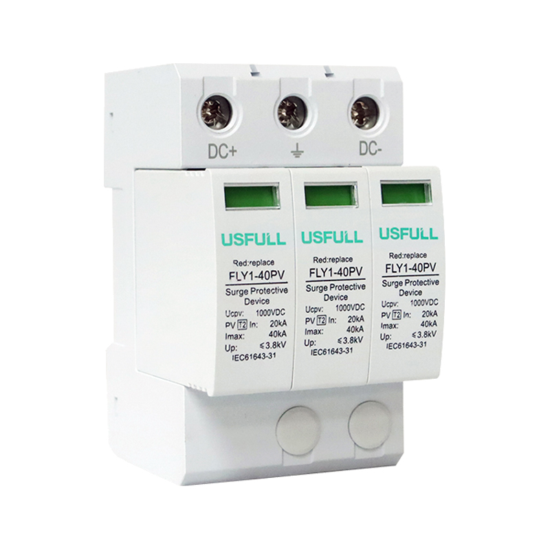 USFULL FLY1-PV DC SPD Surge Protective Device for Solar PV Systems and Inverters FLY1-PV-C40