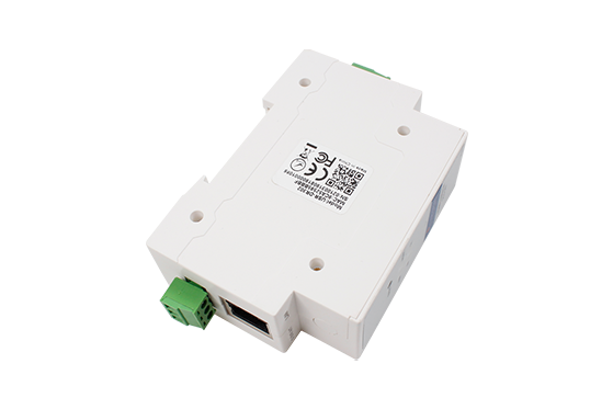 USR-DR301 DIN-Rail RS232 to Ethernet Converter for Industrial Automation Data Transmission