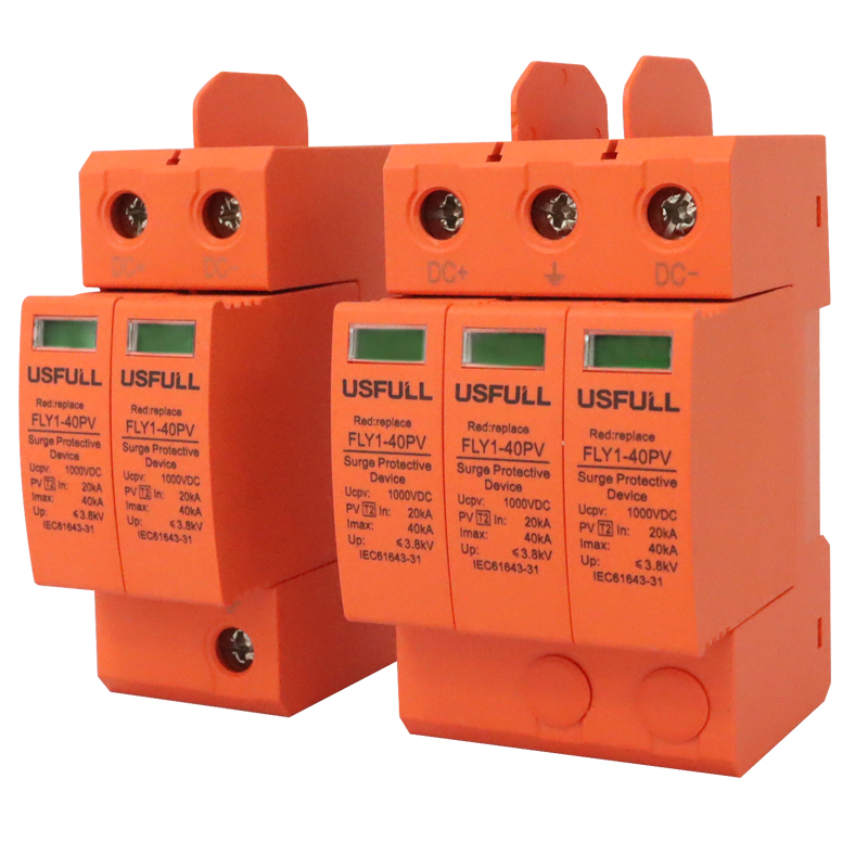 USFULL FLY1-PV DC SPD Surge Protective Device for Solar PV Systems and Inverters FLY1-PV-C40