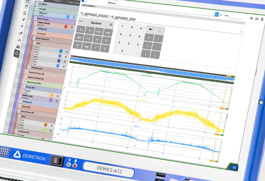 DEWE2-A13 High-Channel Data Acquisition System with TRION Modules for Battery Testing and Energy Storage Analysis