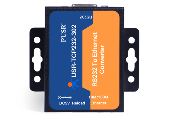 USR-TCP232-302 Industrial RS232 to Ethernet Converter for Modbus Gateway and Remote Monitoring in Intelligent Transportation and Unattended Weighing Systems