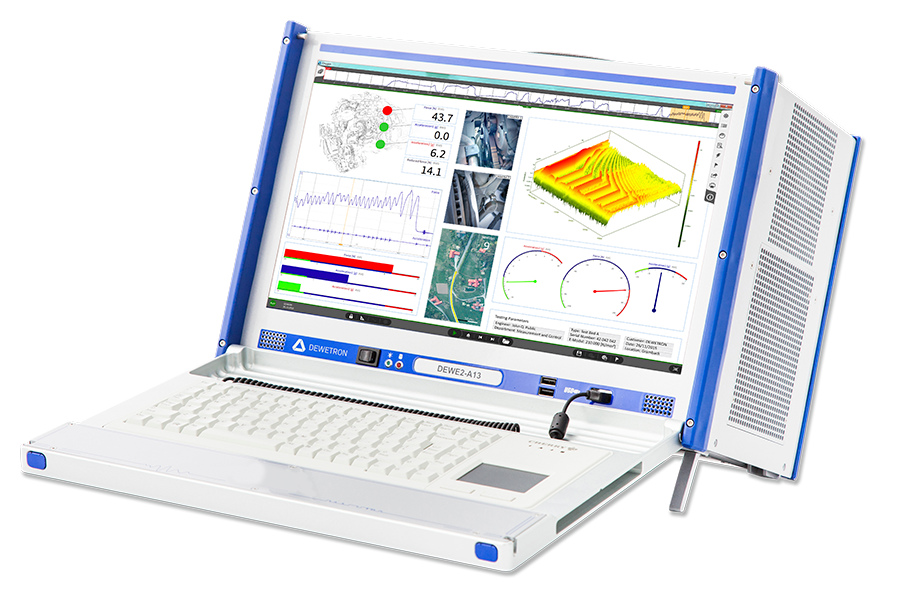 DEWE2-A13 High-Channel Data Acquisition System with TRION Modules for Battery Testing and Energy Storage Analysis