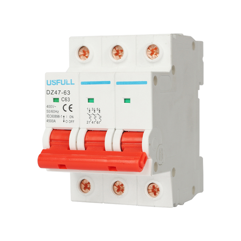 DZ47 Type Circuit Breaker High-Performance Overload Protection for Household and Industrial Electrical Systems USFULL