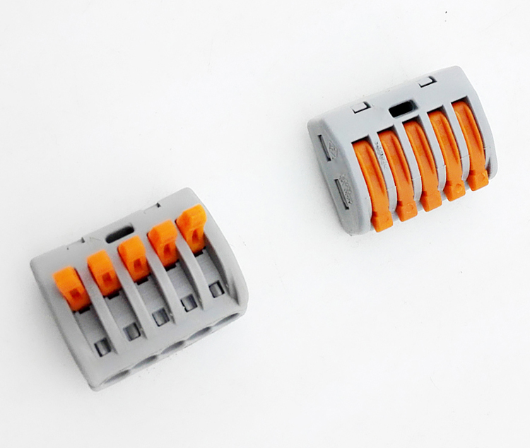 Wire Connector 2-3-5 Wires Rated for 85°C Operation Industrial Electrical Connection Solutions