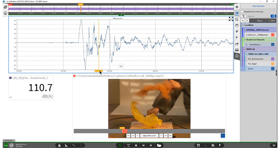 OXYGEN Video Data Acquisition System High-Speed Synchronized Recording and Multi-Camera Support for Battery and Energy Storage Testing DEWETRON