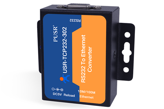 USR-TCP232-302 Industrial RS232 to Ethernet Converter for Modbus Gateway and Remote Monitoring in Intelligent Transportation and Unattended Weighing Systems
