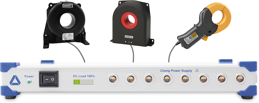 Transducer Supply Box Compact Rugged Power for 8 Current Clamps Industrial DAQ Systems DEWE3-A4 DEWE3-M4 Compatible
