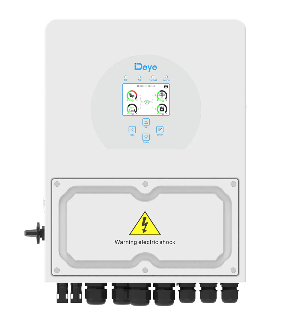 Hybrid Inverter 3-6kW Single Phase 2 MPPT for Solar Power Systems Deye