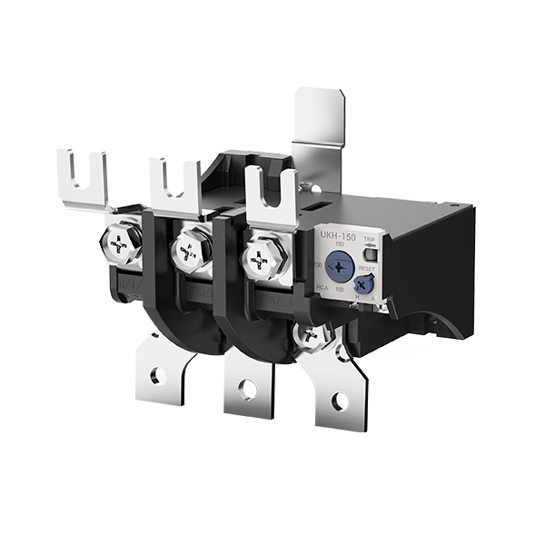 Thermal Overload Relay UKH(K)-150 Bimetallic Sheet Type with Manual/Automatic Reset for Contactor Installation Kripal