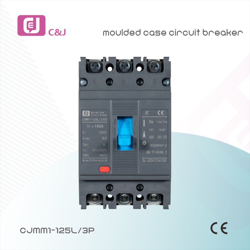 Factory Wholesale M1-125L 3300 MCCB Moulded Case Circuit Breaker for Power Distribution and Electrical Fault Protection