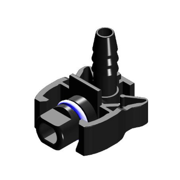 DW-1 Lock QC Single O-Ring 11.5-ID5-90° for PA Tube 7x1 in新能源 Battery and Energy Storage Systems