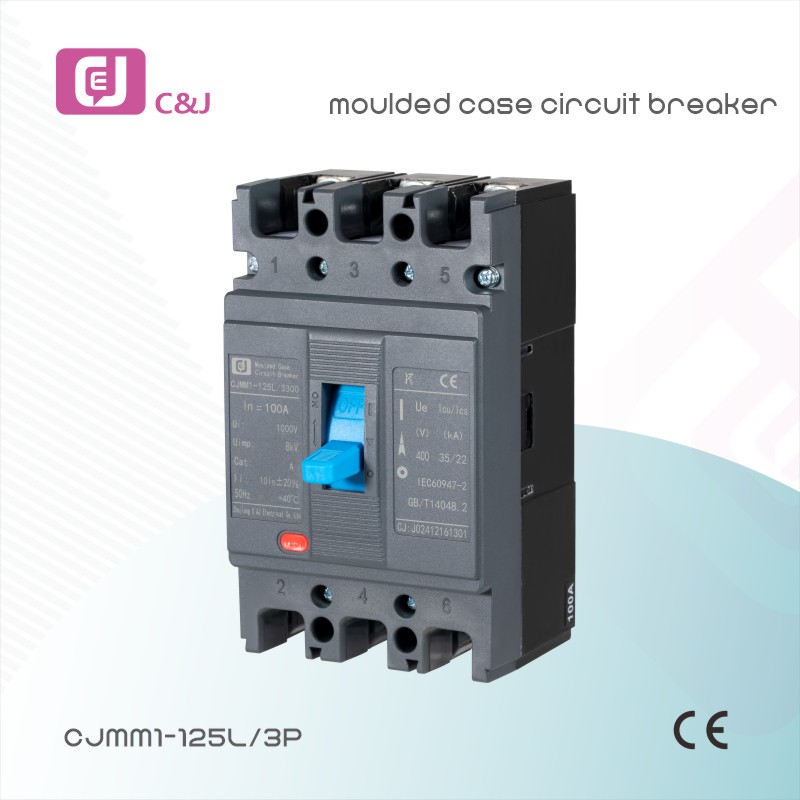 Factory Wholesale M1-125L 3300 MCCB Moulded Case Circuit Breaker for Power Distribution and Electrical Fault Protection