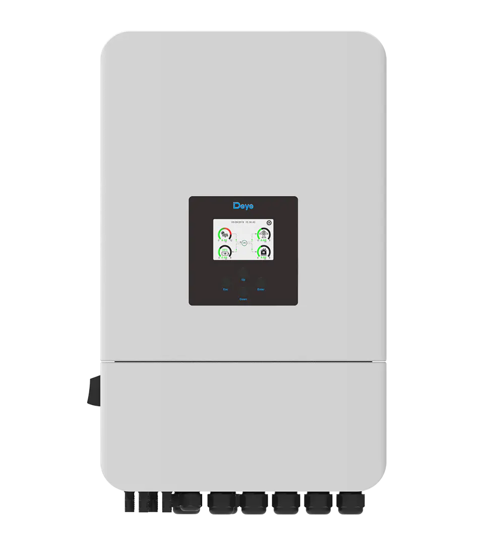 Single Phase Hybrid Inverter 7-10kW LV Battery Support for Solar Energy Storage Systems