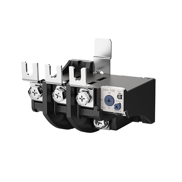 Thermal Overload Relay UKH(K)-100 with Bimetallic Sheet, Manual/Automatic Reset, Suitable for Battery & Energy Storage Systems