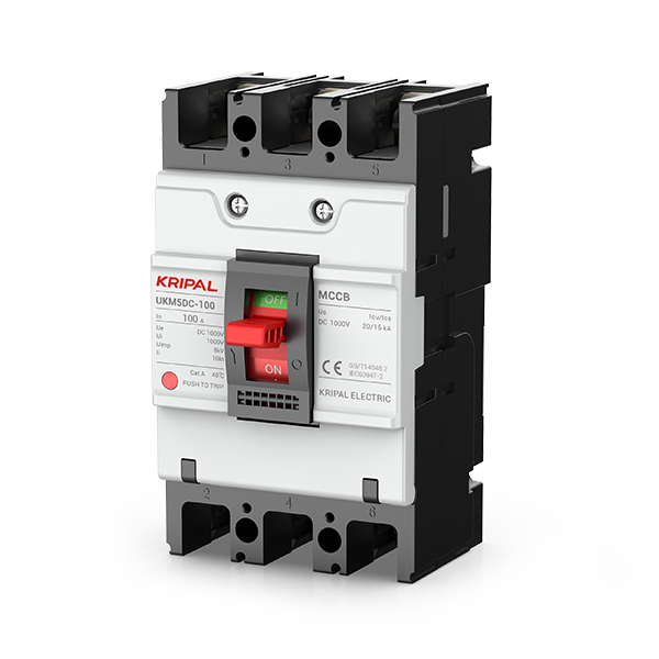 UKM5DC-100PV DC Molded Case Circuit Breaker Overload & Short-Circuit Protection for PV Power Systems KRIPL