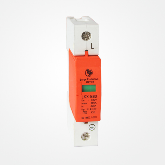 LKX-B80/1P Power Surge Protector High-Performance Overvoltage Protection for Renewable Energy Systems