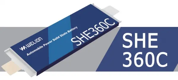 Automobile Solid State Battery SHE 360C High-Energy-Density Solid-State Technology for Electric Vehicles