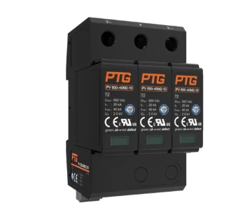 PV Storage D.C. T2 SPD Full Voltage Range Anti-Vibration Pluggable Surge Protection Device for Solar Photovoltaic Systems