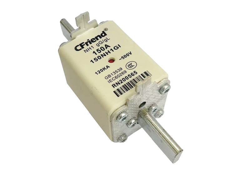 NH1GI High Breaking Capacity Fuse 500Vac gG Characteristic for Power Distribution and Capacitor Bank Protection