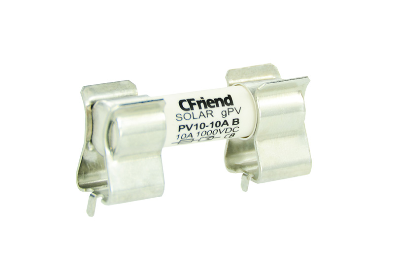 PCB Fuse Clip 10x38 for Circular Tube Photovoltaic and R Series Applications