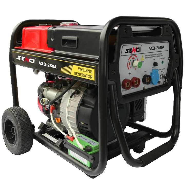 Factory Outlet 11.5kW Welding Generator DC MSDS Rectifier Gasoline Welder Mobile Welding Power Source Senci