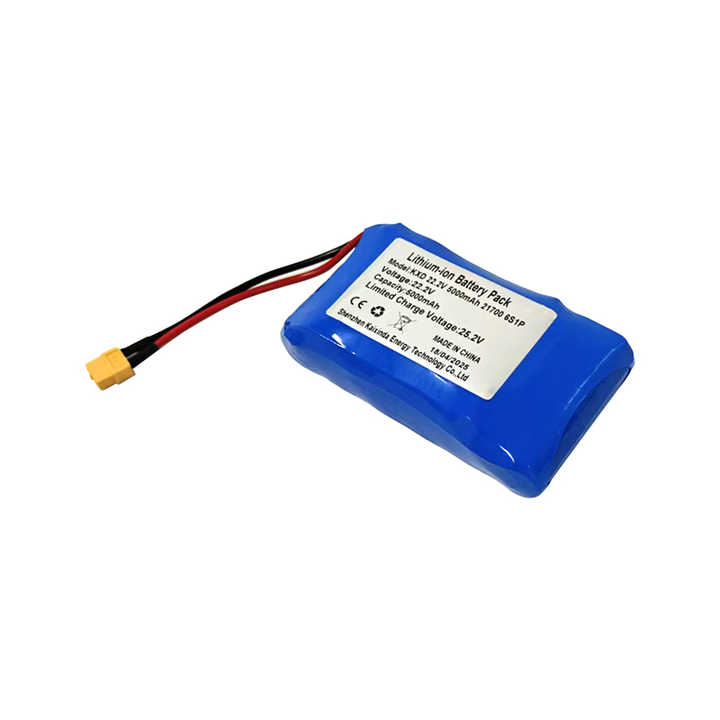 Custom 1S-13S 3.6V 3.7V Li-Ion Battery Pack 4500mAh 21700 Cell for Power Tools Solar Energy Storage Systems KXD