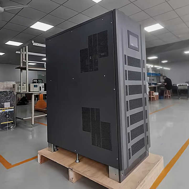 Three Phase 10KVA-600KVA Power Frequency Online UPS High Quality for Industrial Equipment Room GOTER POWER