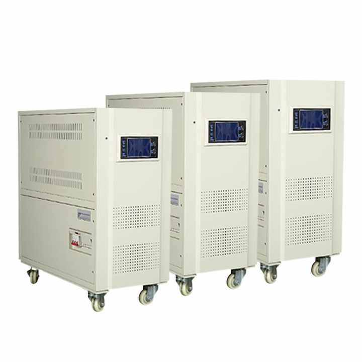 50kVA Electronic Voltage Regulators Three-phase 380VAC Boost Converter for Data Centers and Financial Trading Systems Goter Power