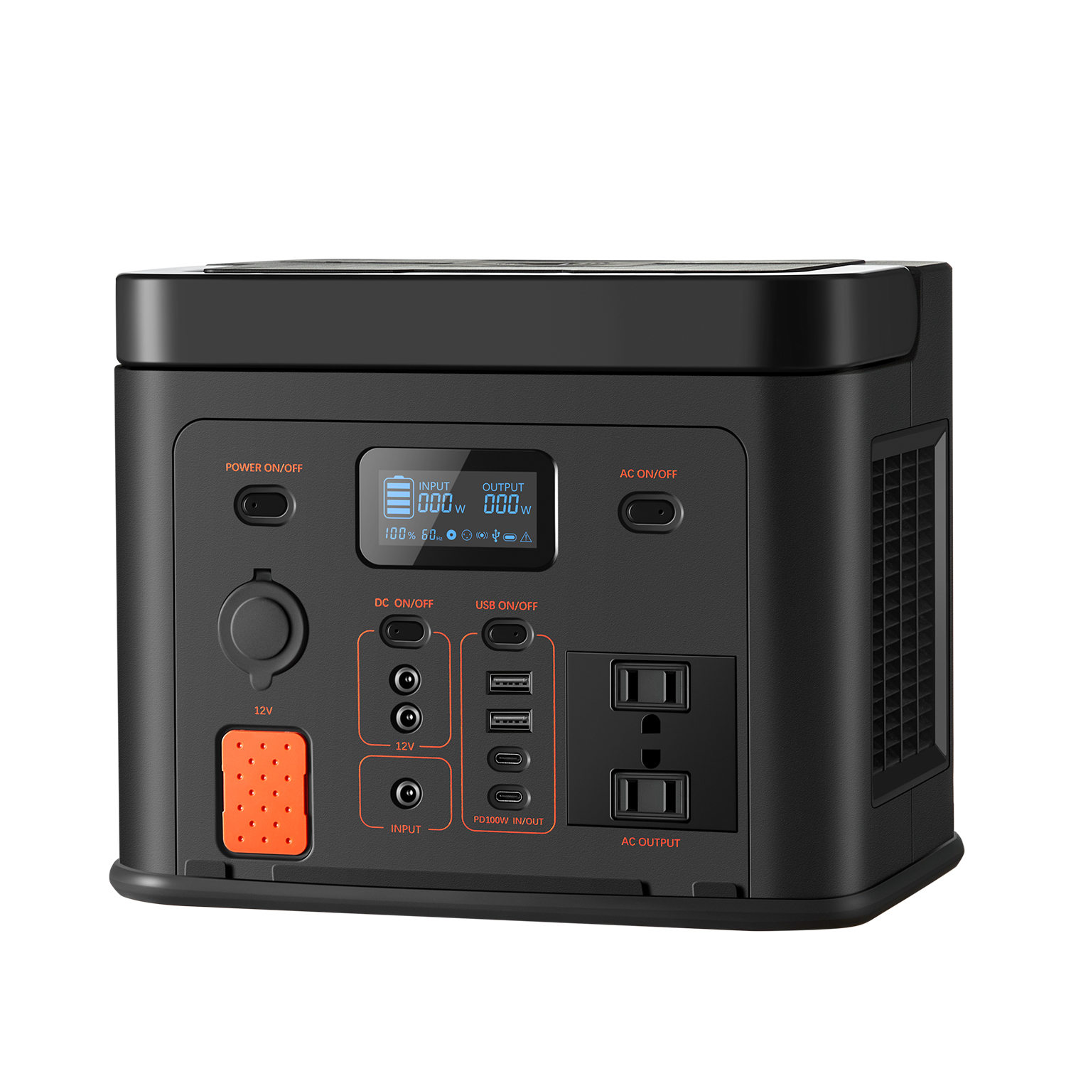 300W 256Wh Portable Power Station LiFePO4 Battery Solar Generator for Outdoor Emergency Backup GreenPower