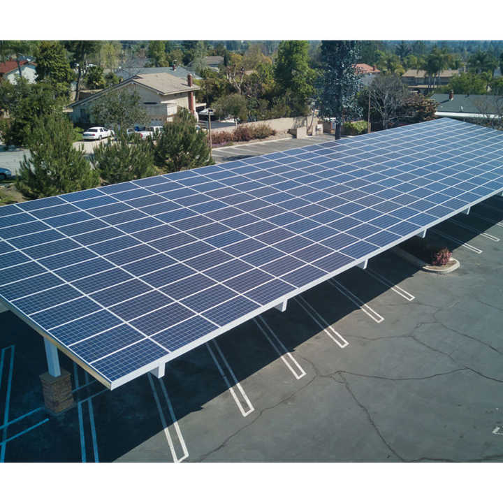 Solar Carport Mounting System Waterproof Aluminum Structure for Home Solar Installation SolarFirst