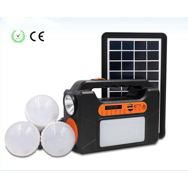 Portable Outdoor Camping LED Light Kit Rechargeable Solar Energy System for Emergency Lighting and Green Power Solutions in Africa