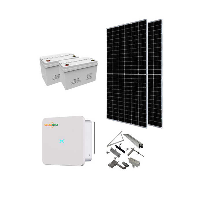 Solarfirst Off-Grid Solar Power System 10kW 20kW 15kW 5kW Home Energy Storage System with MPPT Controller and Pure Sine Wave Inverter Solarfirst