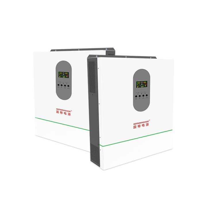Factory Direct 11KW Hybrid PV Solar Inverter Single Phase 240VAC Output MPPT for Home Solar System Goter Power